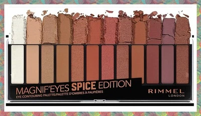 Rimmel Magnif'Eyes Spice Edition Eye Contouring Palette ,14.2g-005 Spice Edition - Image 1 of 4