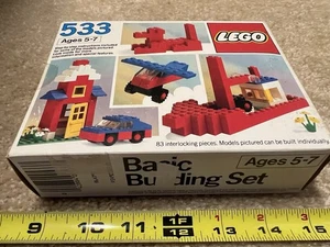 Juego de construcción básico LEGO de colección (533) sellado ¡NUEVO/NUEVO! - Imagen 1 de 6
