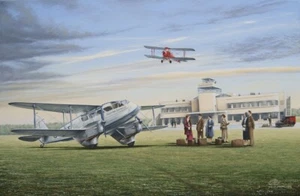 Departing from Shoreham 1938 - Limited Edition Giclee Print - Picture 1 of 9