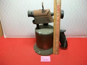 VINTAGE CRAFTSMAN PLUMBER'S STEAM FITTING/SOLDERING BLOW TORCH-BRASS & STEEL - Picture 1 of 5