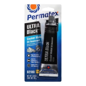PERMATEX Ultra Black Max Oil Resistance RTV Silicone Gasket Maker Tube 95g PX821 - Picture 1 of 1