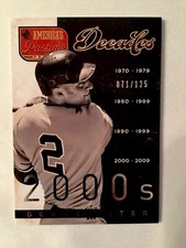 2013 Panini America’s Pastime Decades /125 Derek Jeter