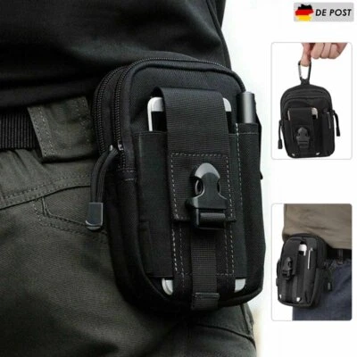 1xOutdoor Taktische Handy Gürteltasche Bauchtasche Armee Hüfttasche Sport Tasche - Bild 1 von 4