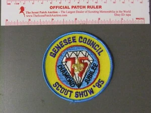 Boy Scout Genesee Council 1985 Diamond Jubilee 1113KK - Picture 1 of 1
