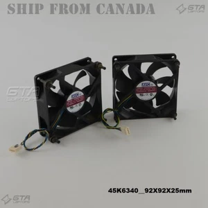 Lot of 2 AVC Fan DS09225R12H 12V 0.41A 45K6340 92X92X25mm - Bild 1 von 4
