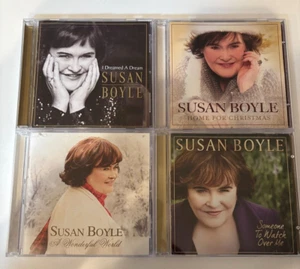 SUSAN BOYLE - 4 CDs: I Dreamed A Dream, Someone To Watch Over Me, etc.. - V.G. - Foto 1 di 4