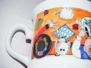 Escarabajo - taza - avena - en tienda de cerveza - H. Hampel - Imagen 1 de 4