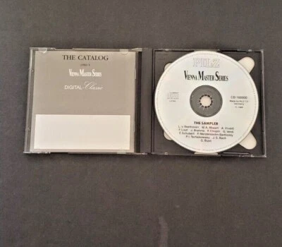Vienna Master Series The Sampler CD Germany 1991 Never Played    3543 Foto 1 de 4