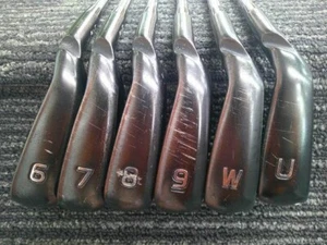 PING G710 2020 6pcs 6-9+W+U Iron Set Dynamic Gold S200 Flex Stiff Black Dot - Picture 1 of 6