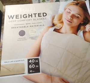 Manta ponderada. Mantas con peso para ansiedad. Mantas Stress 10Lbs Talla 40"X 60" - Imagen 1 de 7