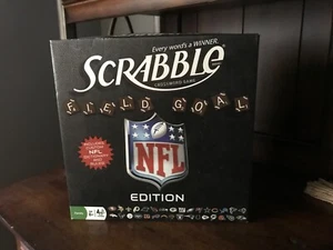 SCRABBLE 🏈 NFL 🏈 EDITION GAME  2009 BY HASBRO AGES 8+  #3930 Complete - Picture 1 of 6