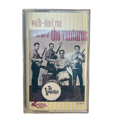 BobThe Ventures ‎– Walk - Don't Run--The Best Of The Ventures Cassette Tape - Image 1 of 3