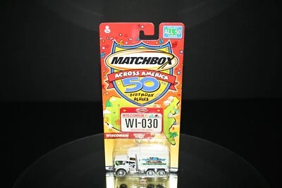 Matchbox 2001 WI-030 Across America * Wisconsin - Peterbilt Tanker - Image 1 of 4