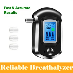 Profi Atem Blut Alkohol BAC Tester Einblas Alkoholtester Digitalgerät - Bild 1 von 6