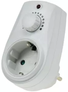 CHILITEC STECKDOSEN-DIMMER 20-280 Watt stufenlos Dimmen Glüh-u. Halogen-Lampen - Bild 1 von 3