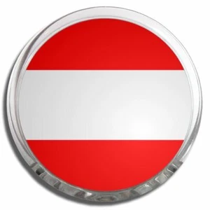 Austria Flag Memo Fridge Magnet Plastic Clip (58mm) - Picture 1 of 2