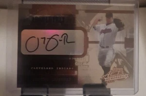 2003 Absolute Memorabilia Baseball #AI-10 Insert Auto Jeremy Guthrie Indians - Picture 1 of 2