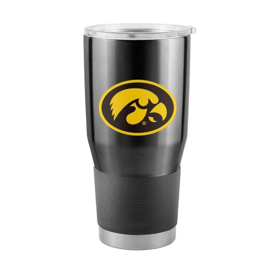 Vaso de viaje de acero inoxidable Iowa Hawkeyes 30 oz [NUEVO] Taza de vidrio NCAA Foto 1 de 1