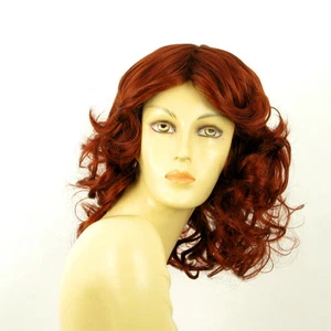 Parrucca donna ricci semi lunga rame intenso: whitney 350 - Picture 1 of 8