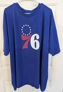 NBA Philadelphia 76ers 25 Ben Simmons Mens 4XL 4TG 4EG 4XLB Double Sided T Shirt - Picture 1 of 8