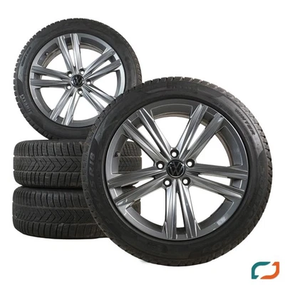 Original VW Passat Alltrack 3G B8 Arteon Winterräder Sebring 18 Zoll DOT23 RDKS - Bild 1 von 4