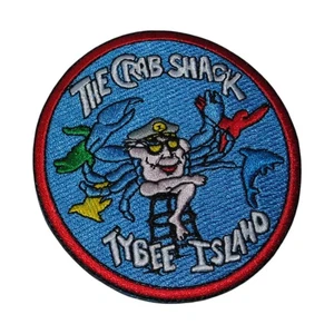 Original Crab Shack Tybee Island Georgia embroidered patch - Picture 1 of 1