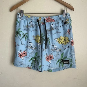 Quicksilver X Peanuts Swim Trunks Size Small Cartoon Summer  - Picture 1 of 7
