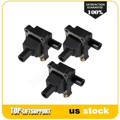 Paquete de 3 bobinas de encendido para Mercedes-Benz C230 1998-2000 2,3 L l4 0001587503 Foto 1 de 4