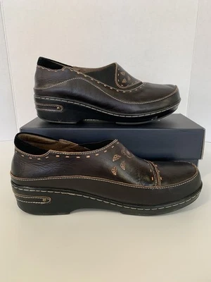 L'ARTISTE Spring Step Burbank Women Slip on Shoes Black Leather Clog EU 42 US 11 - Image 1 of 4