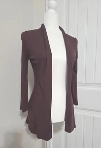 Cárdigan Michael Stars: Algodón Supima y Micro Modal, Estilo 6170, Talla Única, ¡Nuevo! - Imagen 1 de 9