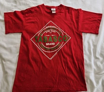 Camiseta vintage con logotipo de Tobasco de una sola puntada talla grande hecha en EE. UU. Foto 1 de 4