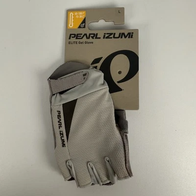 Guantes de ciclismo Pearl Izumi Select para mujer talla grande medio dedo, palma de gel niebla Foto 1 de 4
