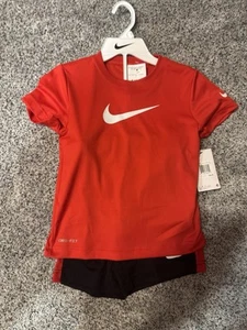 Nike Boys Shorts Set *net* Sz 7 - Picture 1 of 3