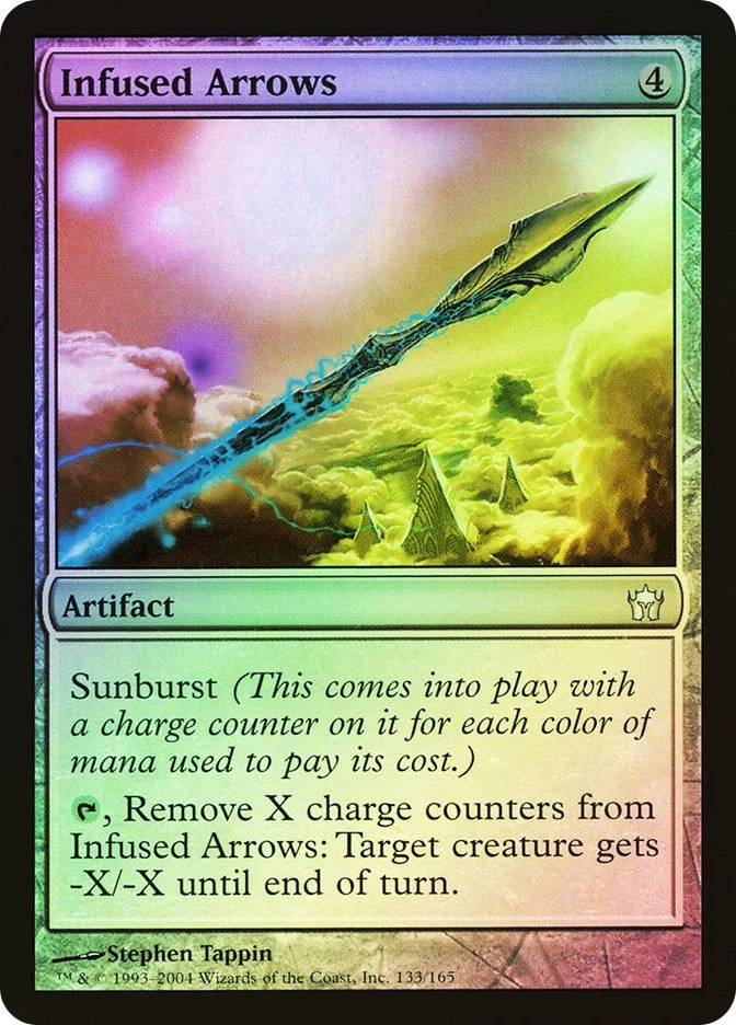 MTG FOIL Infused Arrows  - Fifth Dawn #133 - Image 1 of 1