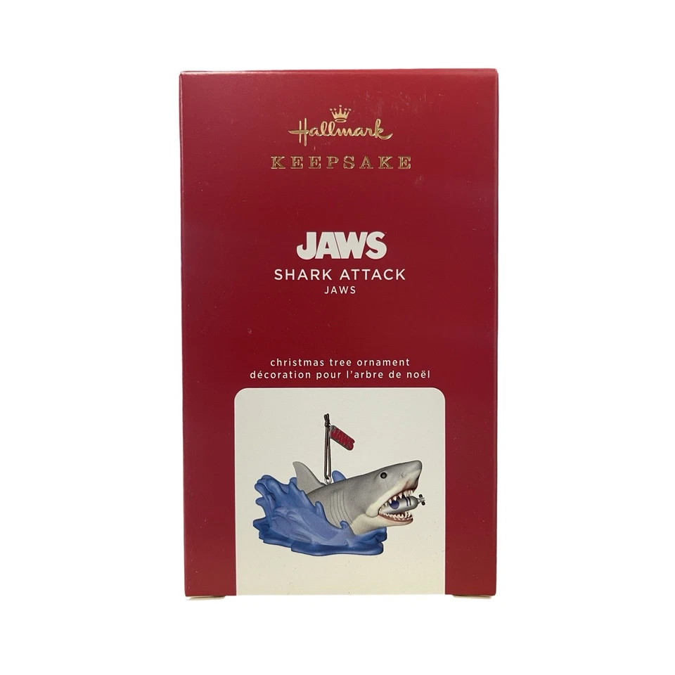 Jaws Shark Attack 2020 Hallmark Ornament out Display Version