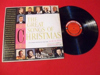 COMPILATION LP "GREAT SONGS OF CHRISTMAS" ON CLASSIC HOLIDAY VINTAGE VINYL! - Image 1 of 4