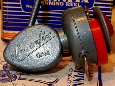 1955 Vintage first version of DAM Spinnfix 225 spinning reel-used/xclnt++ - Image 1 of 4