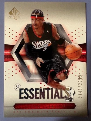 2005-06 Allen Iverson UD SP Authentic SP Essentials - 2146/2999 - Image 1 of 2