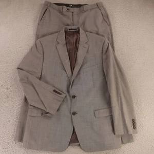 Tuta Ralph Lauren L grigio occhio di uccellino 100% lana 44R 36x30 - Foto 1 di 24