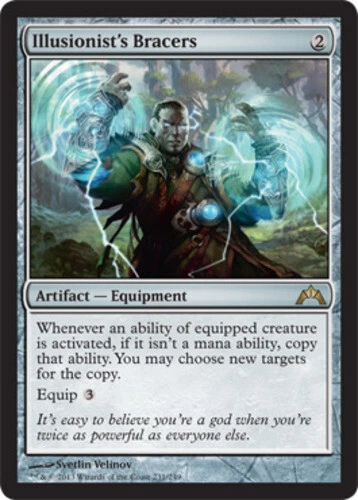 MTG - Illusionist's Bracers - Gatecrash - NM, English Magic FLAT RATE SHIP - Image 1 of 1