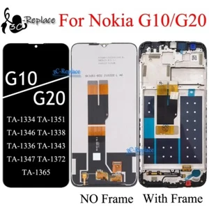 For Nokia G10 G20 TA-1334 TA-1351 TA-1346 LCD Display Touch Screen Assembly - Picture 1 of 5