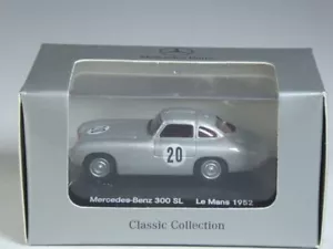 (YG-7) Schuco B66045793 Mercedes 300 SL Le Mans 1952 #20 in scala 1:72 in confezione originale - Foto 1 di 1