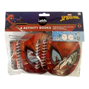 Marvel Spider-Man Activity Books 4-Pack – Fun Puzzles & Games - Picture 1 of 1