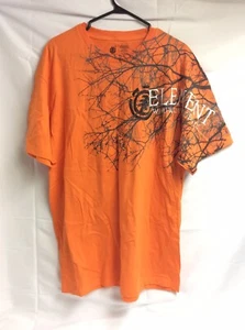 Element Wind Water Fire Earth Shirt Orange Mens L - Bild 1 von 8