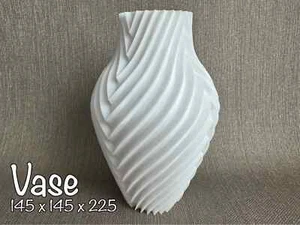 Dekovase 01 Vase aus Kunststoff - Bild 1 von 3