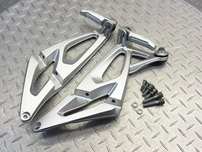 2008 04-08 BMW K 1200 K1200S Left Right Passenger Footrest Pegs OEM - Imagem 1 de 4