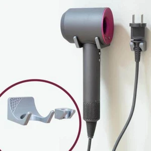 Soporte de pared para secador de pelo Dyson Supersonic secador de pelo, para pegar o Tornillos - Imagen 1 de 3