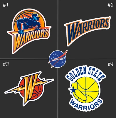 Golden State Warriors Basketball Team Logo NBA Sticker Decal *Size: 3"-12"*
