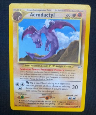 Aerodactyl 15/64 Pokemon Neo Revelation Regular (LP) - Image 1 of 2