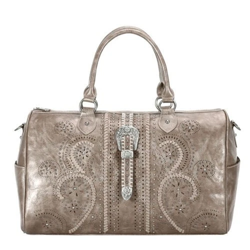 RARO - Bolso de fin de semana Montana West Buckle Collection **USADO EN EXCELENTE ESTADO**  Foto 1 de 4